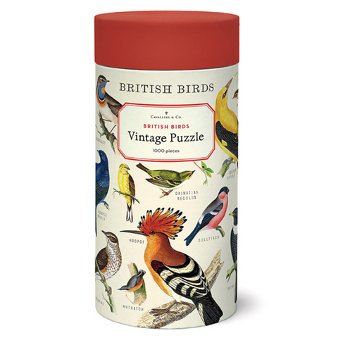 Vintage Puzzle - British Birds