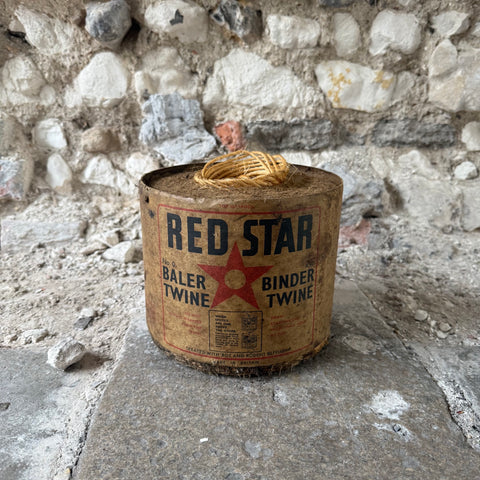 Vintage Red Star Baling Twine