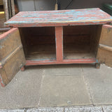 Vintage Small Hungarian Cupboard open