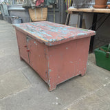 Vintage Small Hungarian Cupboard Right