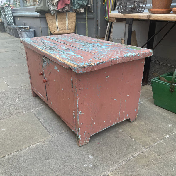 Vintage Small Hungarian Cupboard Right