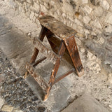 Vintage Step Ladder Back Side 