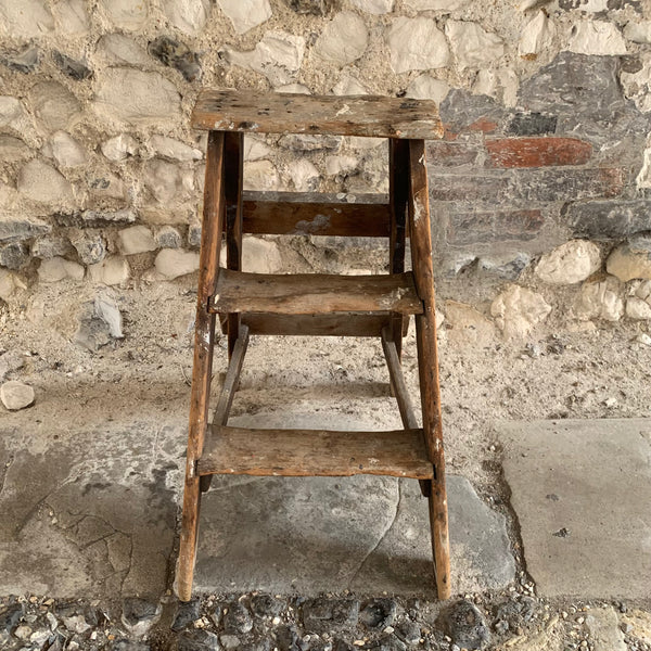 Vintage Step Ladder Front