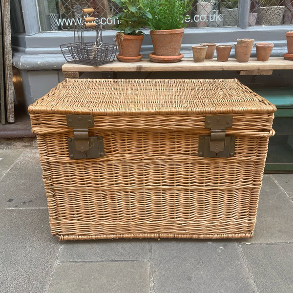 Vintage Wicker Storage Basket
