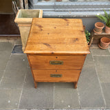 Vintage Wooden Drawers Top