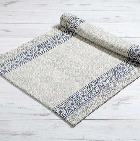 Walton & Co Cortile Sky Rug 70x150cm