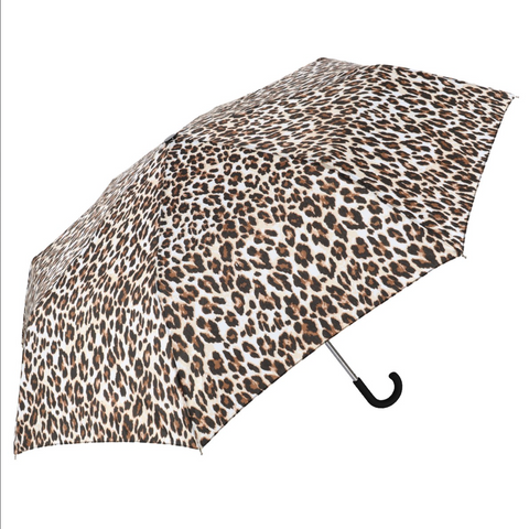 X-brella pale leopard print umbrella 
