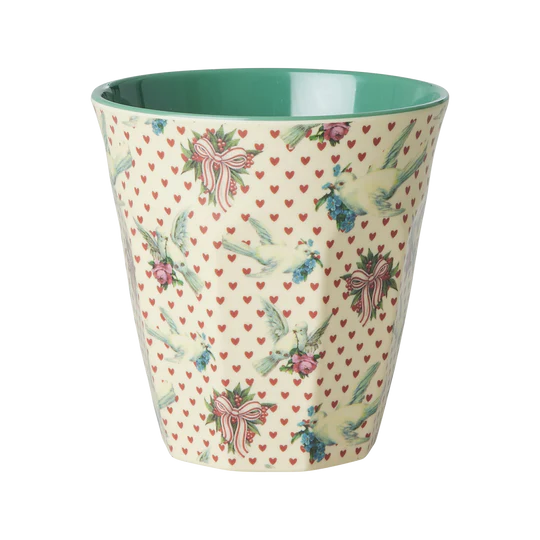 Melamine Cup - Dove Print