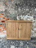 antique pine cupboard front 2
