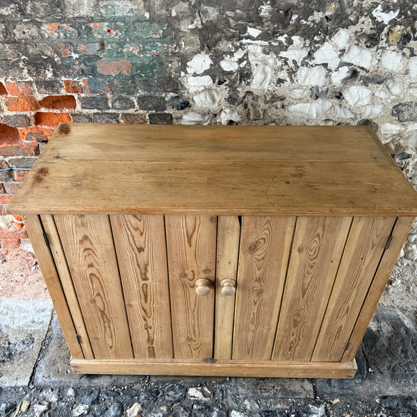 Antique pine cupboard top 