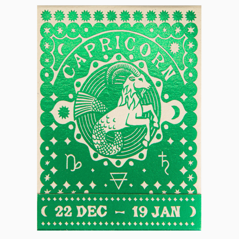 archivist zodiac matchbook