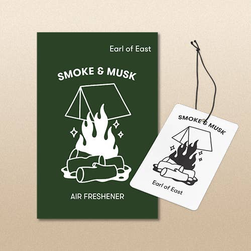 Earl of East Air Freshener | Smoke & Musk