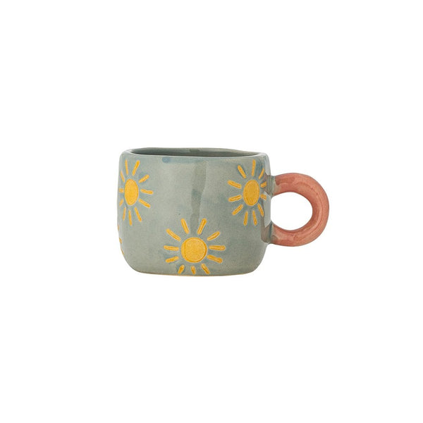 Bloomingville Nini Blue with Sun Stoneware Mini Mug