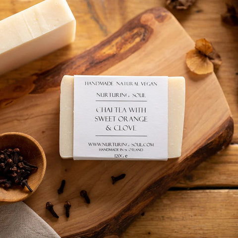 Nurturing Soul Soap - Chai with Sweet Orange & Clove