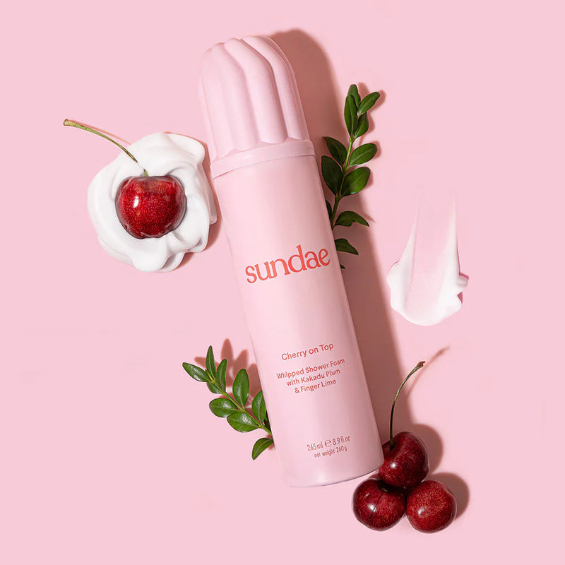 Sundae Whipped Shower Foam - Cherry On Top