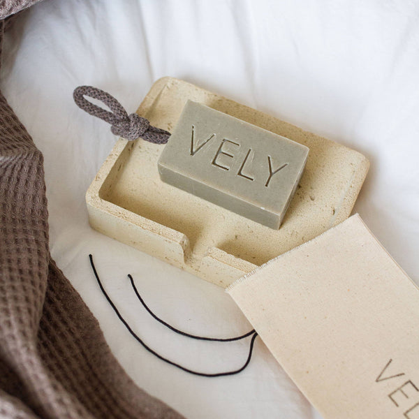 Vely Natural Handmade Soap On A Rope "Sea Meditation" 