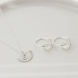 One & Eight Delphi Necklace - Silver