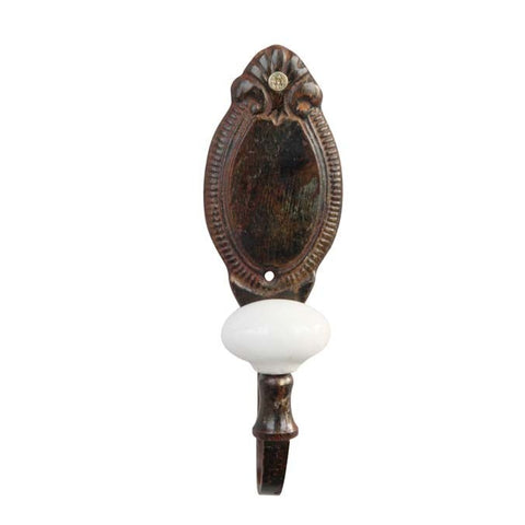 Metal and Ceramic Hook Cameo