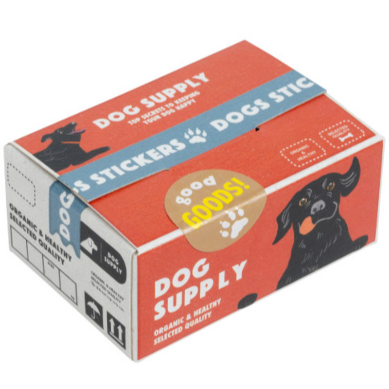 dog supplies stickers