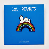 Peanuts Vibe Enamel Pin - Rainbow