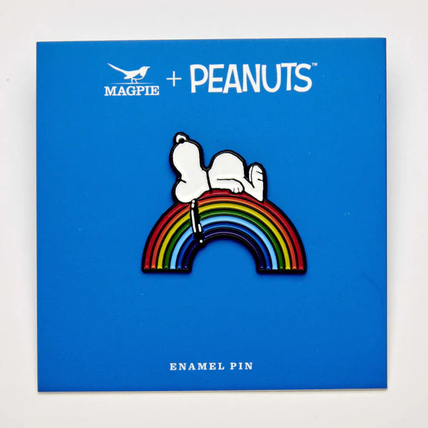 Peanuts Vibe Enamel Pin - Rainbow