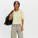 Free People Jessie Eyelet Tee