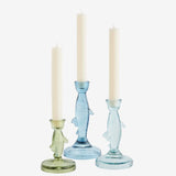 Fish Glass Candle Holders
