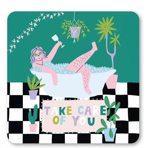 Take Care of You Coaster