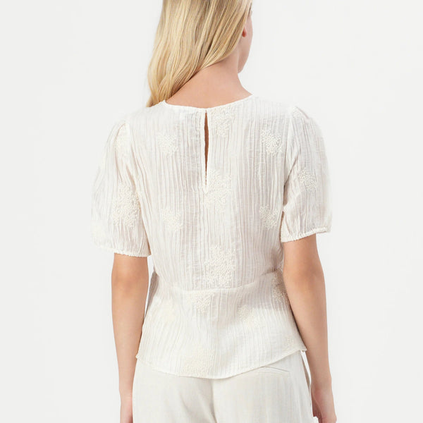 Object Zelma Top - White Sand