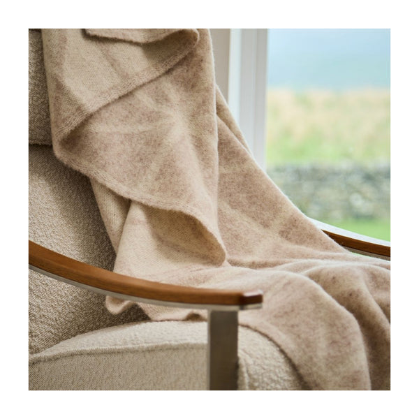 Tweedmill Lifestyle Jacquard Throw - 130x200cm - Hazel
