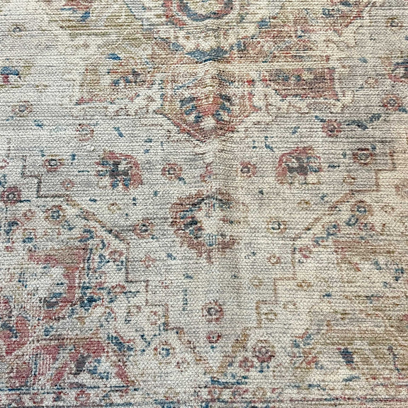 White Rose Cotton Chenille Rug 120cm x 180cm