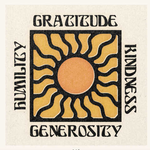 gratitude and kindess matches