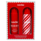 Sundae Candy Cane Shower Foam Christmas Gift Set