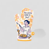 Blue Q 'Parsley, You Wanna Piece of This' Oven Mitt