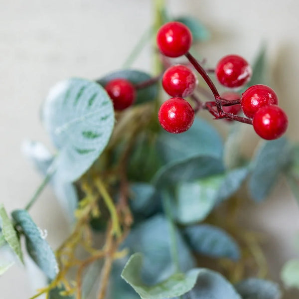 Red Berry & Eucalyptus Sprig