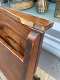 Oak Folding Bench
