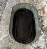 Galvanised Metal Planter