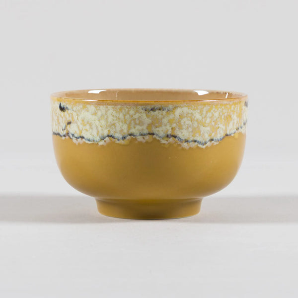 HK Living 70s Ceramics Noodle Bowls Seabreeze Mustard