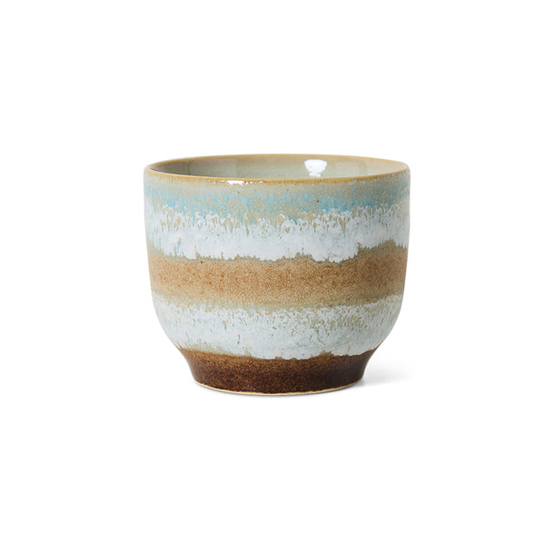 HKLIVING 70s Ceramics Café Cup - Deco
