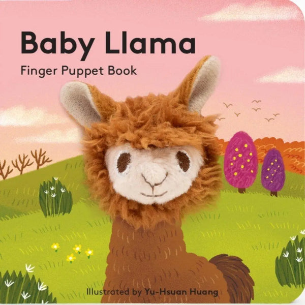 Baby Llama finger puppet book 