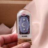 Attic Creations 'The Moon' Moonstone Earrings - Silver