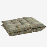 Printed Cotton Mattress - Dusty Green, 70x180 cm