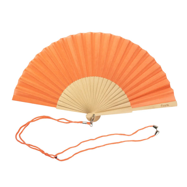 Fisura hand Held Fan - Peach