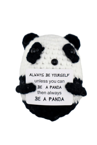 Positive Crochet Panda