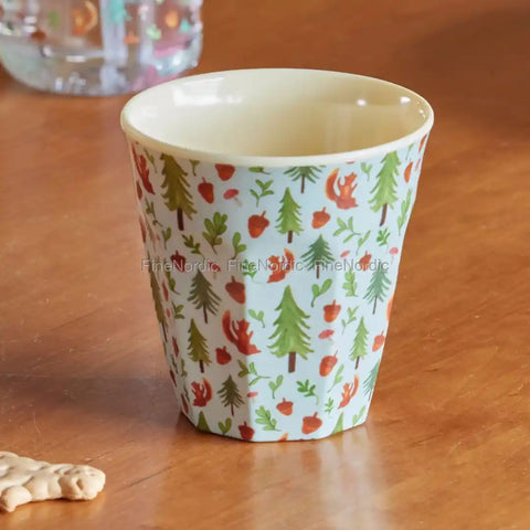 Melamine Cup - Happy Forest Print