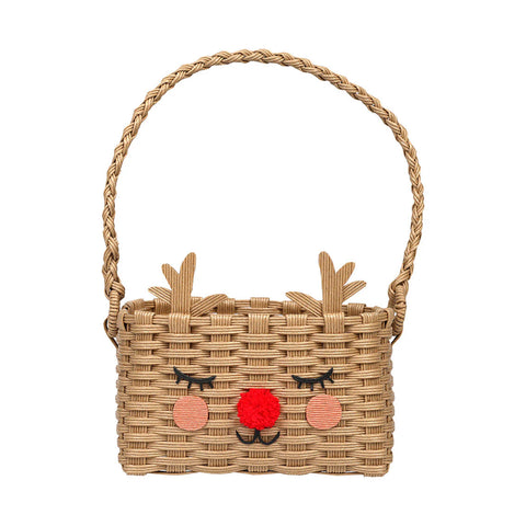Christmas Reindeer Basket
