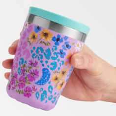 Chilly's Emma Bridgewater Coffee Cup 340ml - Floral Leopard Blossom