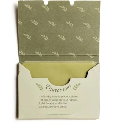 Paper Soap Olive Scent