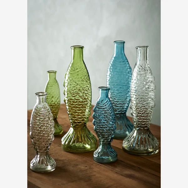 Glass Fish Vase