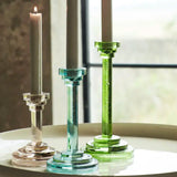 Glass Candle Holder